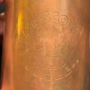 Vintage Moscow Mule Copper Mugs (2)